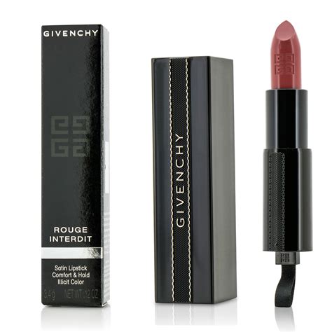 givenchy rouge interdit lipstick 06rose nocturne ean|givenchy rouge interdit temptation lipstick.